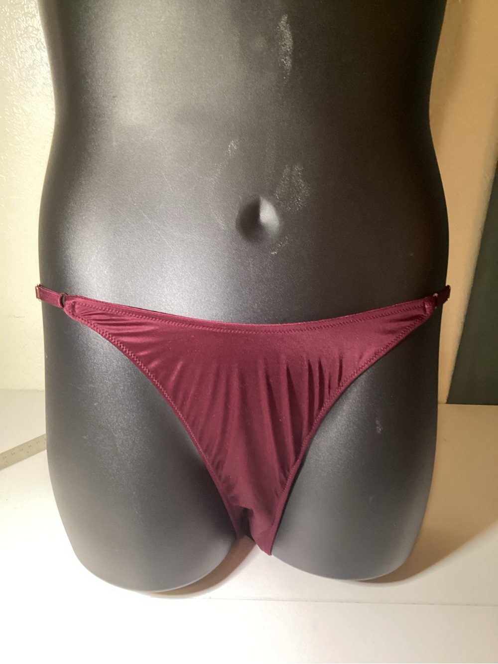 Victoria's Secret Burgundy Bikini Bottom